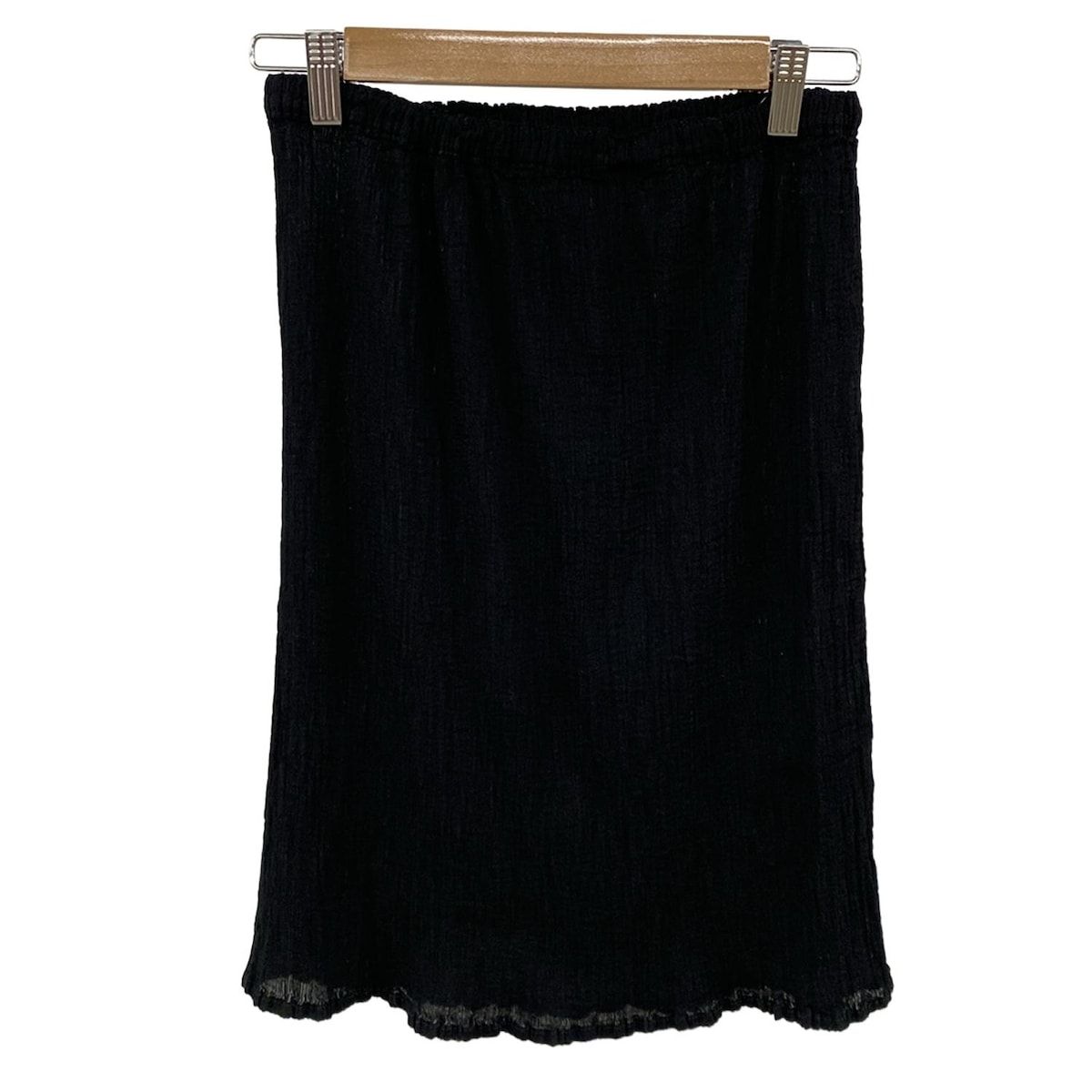 イッセイミヤケミー　スカート　黒 me ISSEY MIYAKE(ミー/イッセイミヤケ) スカート レディース美品 - 黒