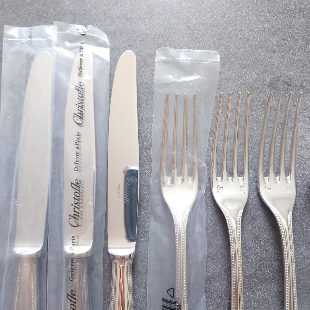 クリストフル パール テーブルサイズ 未開封含む 9点 - メルカリ