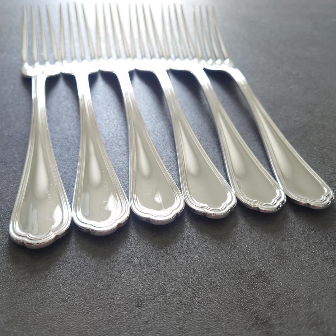 美品 クリストフル スパトゥール テーブルフォーク 6点 - メルカリ