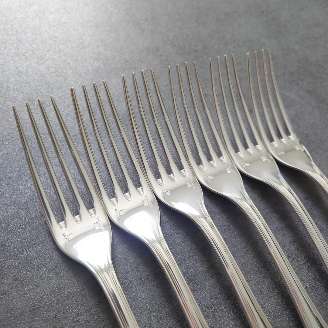 美品 クリストフル スパトゥール テーブルフォーク 6点 - メルカリ