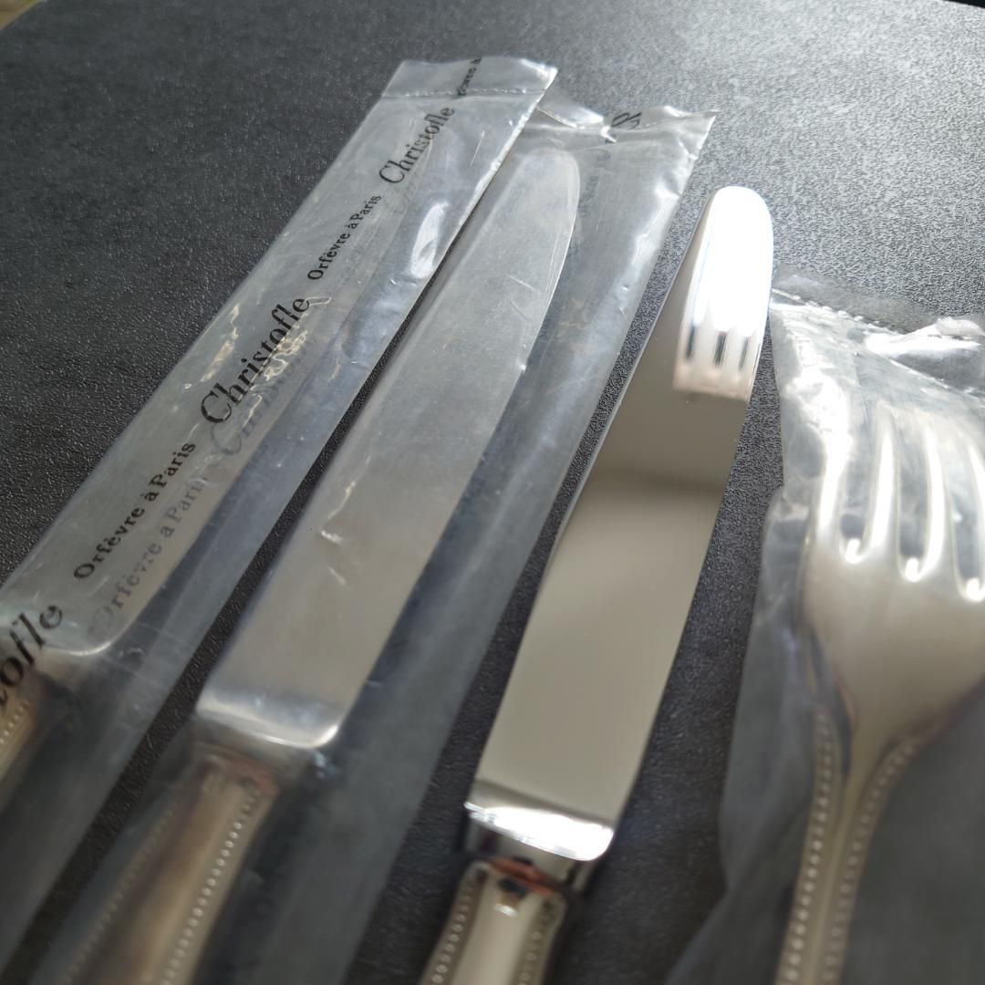 クリストフル パール テーブルサイズ 未開封含む 9点 - メルカリ