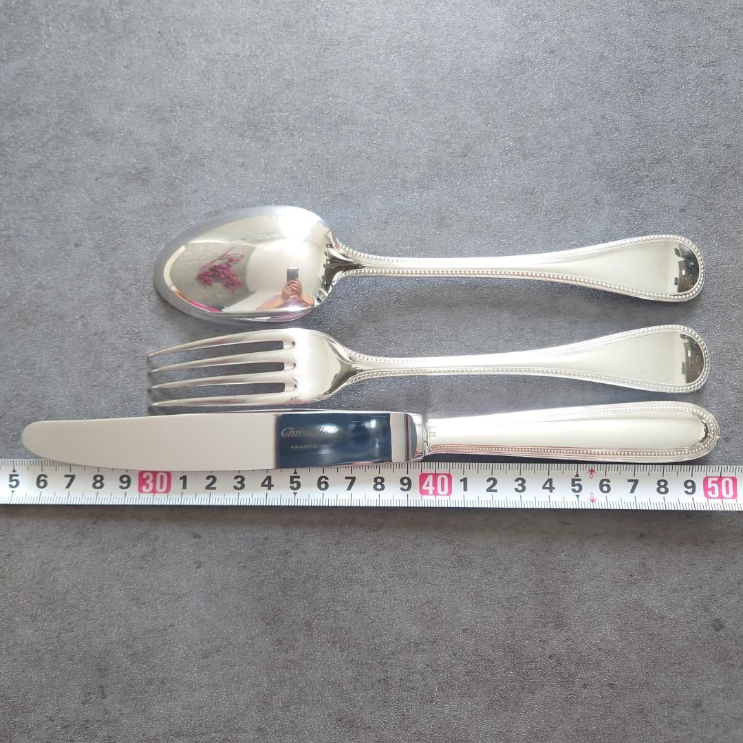 クリストフル パール テーブルサイズ 未開封含む 9点 - メルカリ