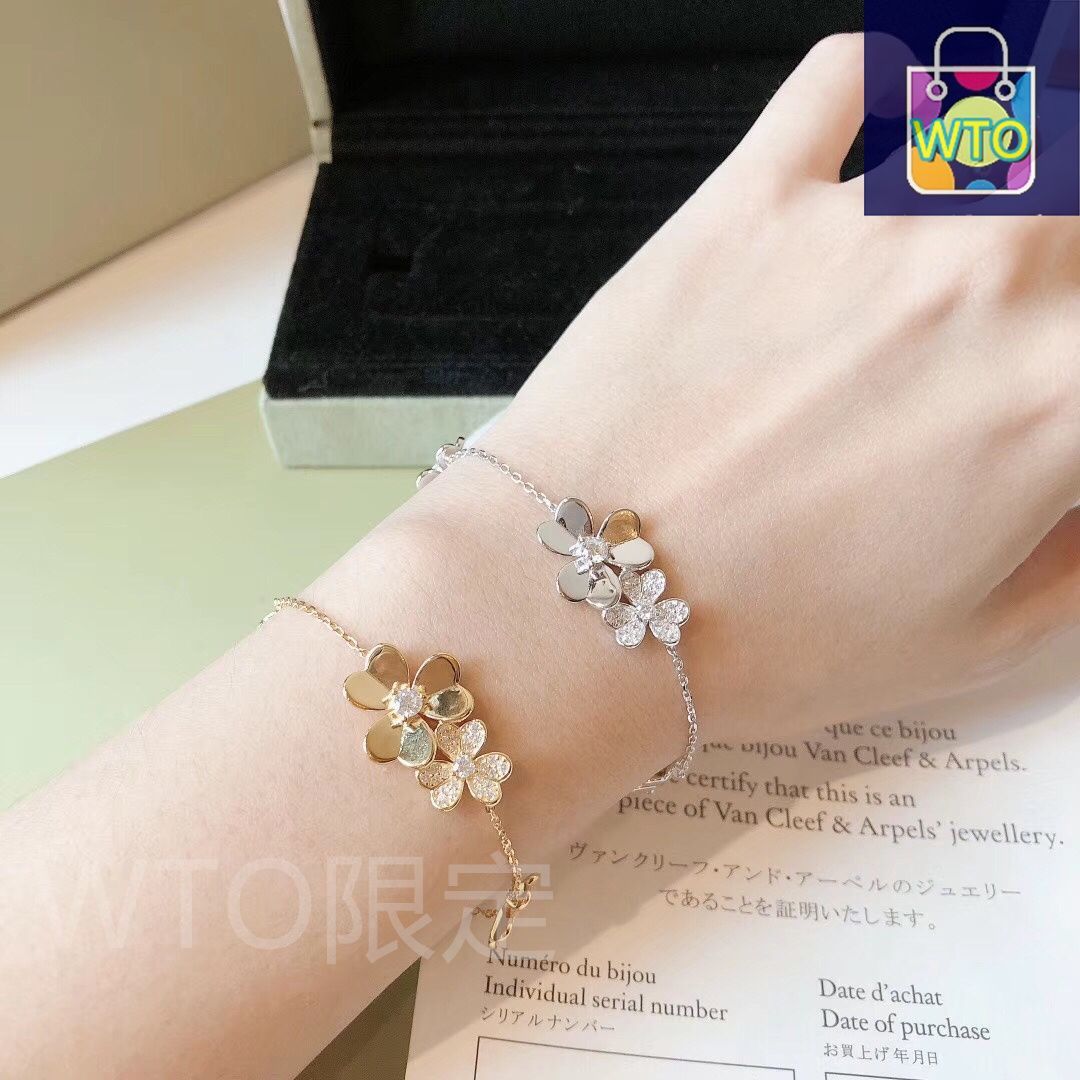 Van Cleef & Arpels] アルハンブラ フラワー ブレスレット - フル