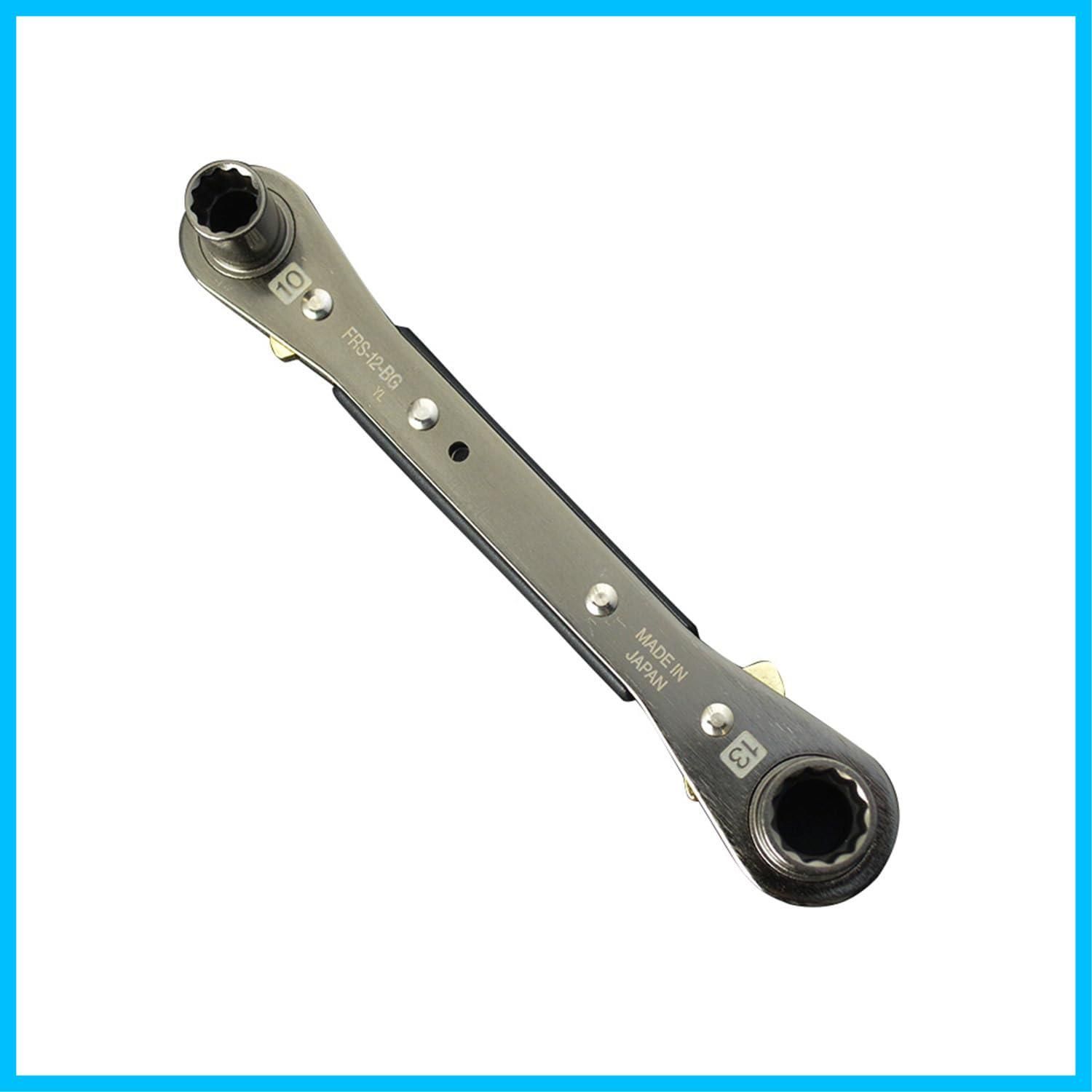  板ラチェットレンチ 黒金 165 mm フジ矢 FRS 12 BG その他 文房具 事務用品