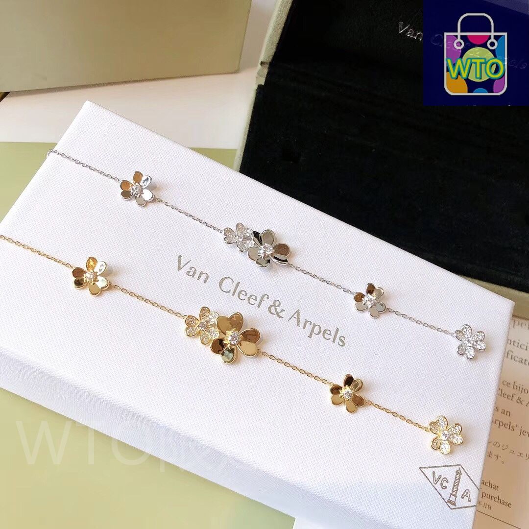 Van Cleef & Arpels] アルハンブラ フラワー ブレスレット - フル