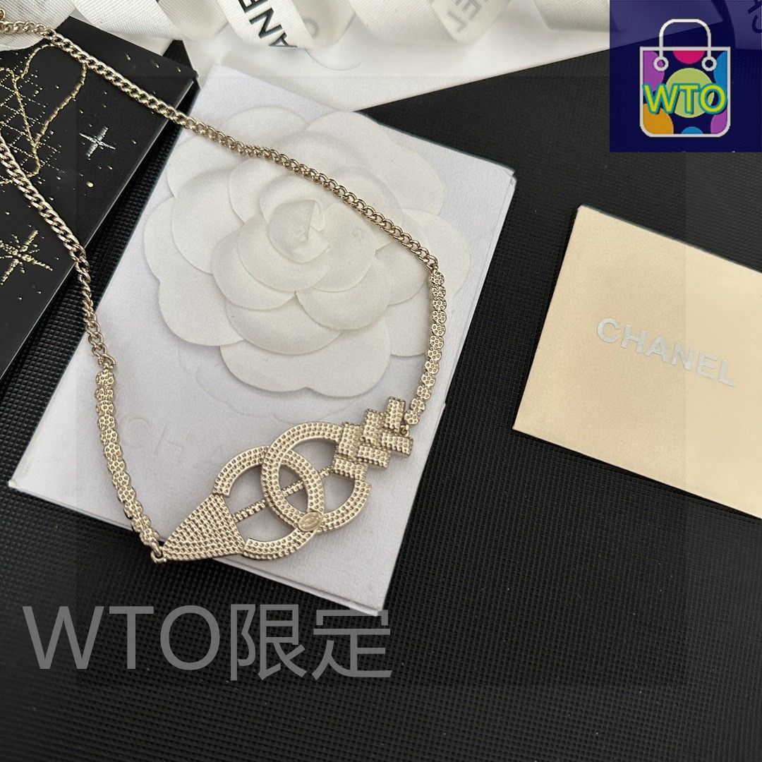 CHANEL アルファベットチャーム ネックレス ヴィンテージ 今日特価