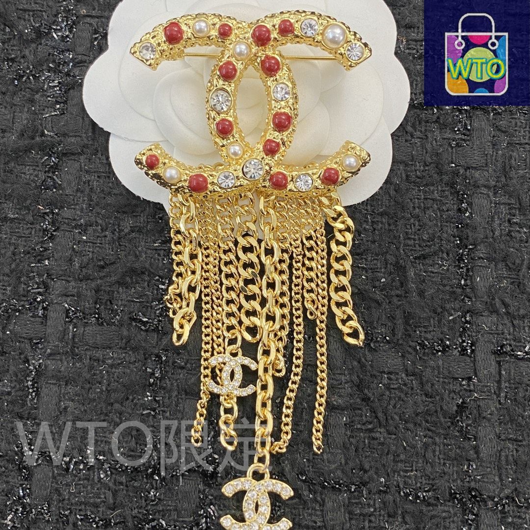 今日特価】CHANEL シャネル 23 年 ダブル C チェーン フランス式