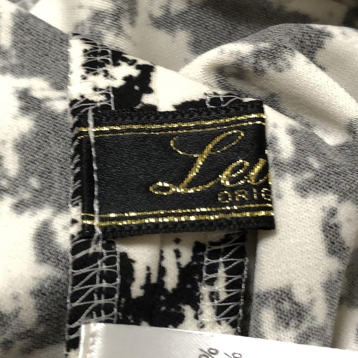 Leilian(レリアン) ワンピース サイズ7 S レディース - アイボリー×黒