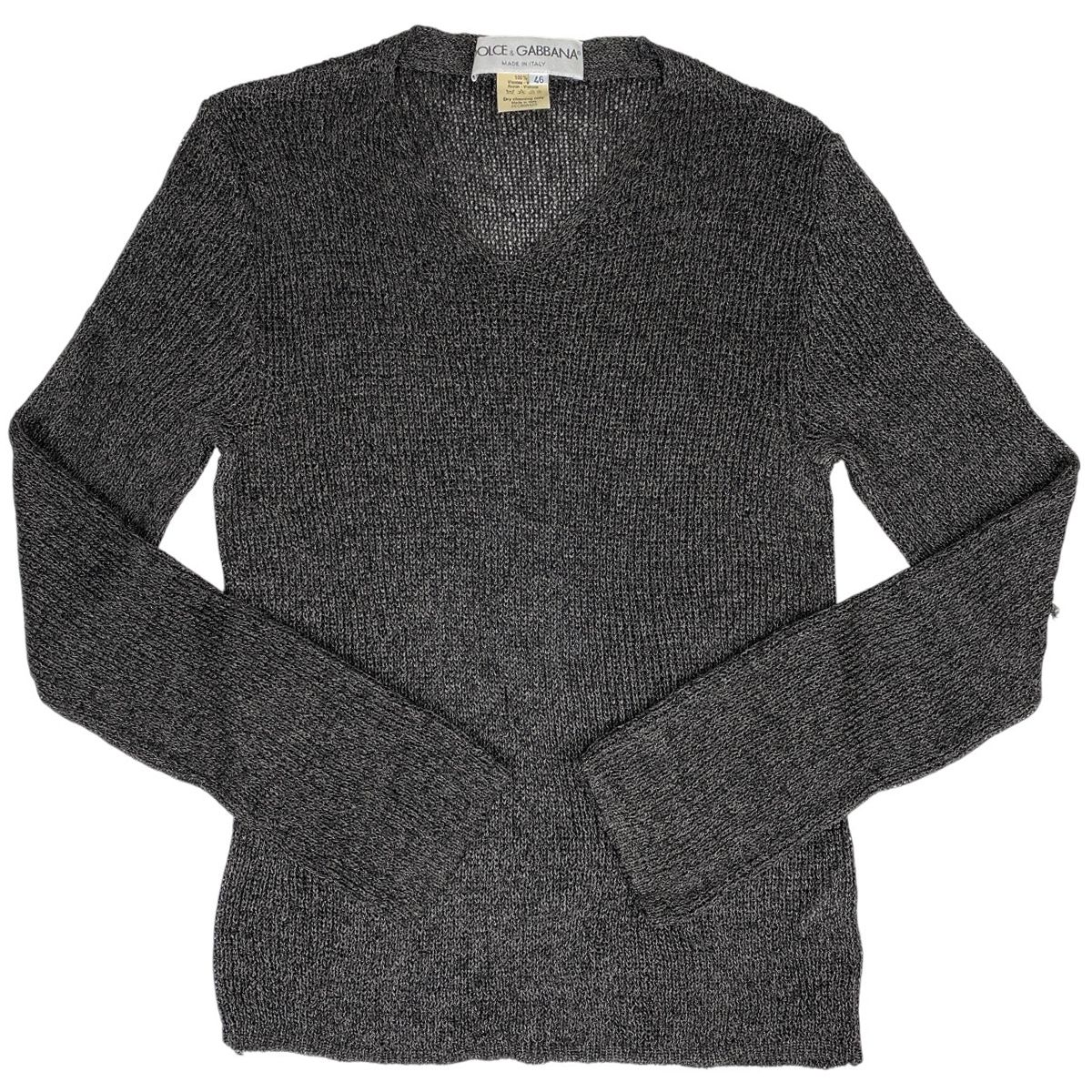 ドルチェアンドガッバーナ DOLCE&GABBANA Vネック ニット セーター
