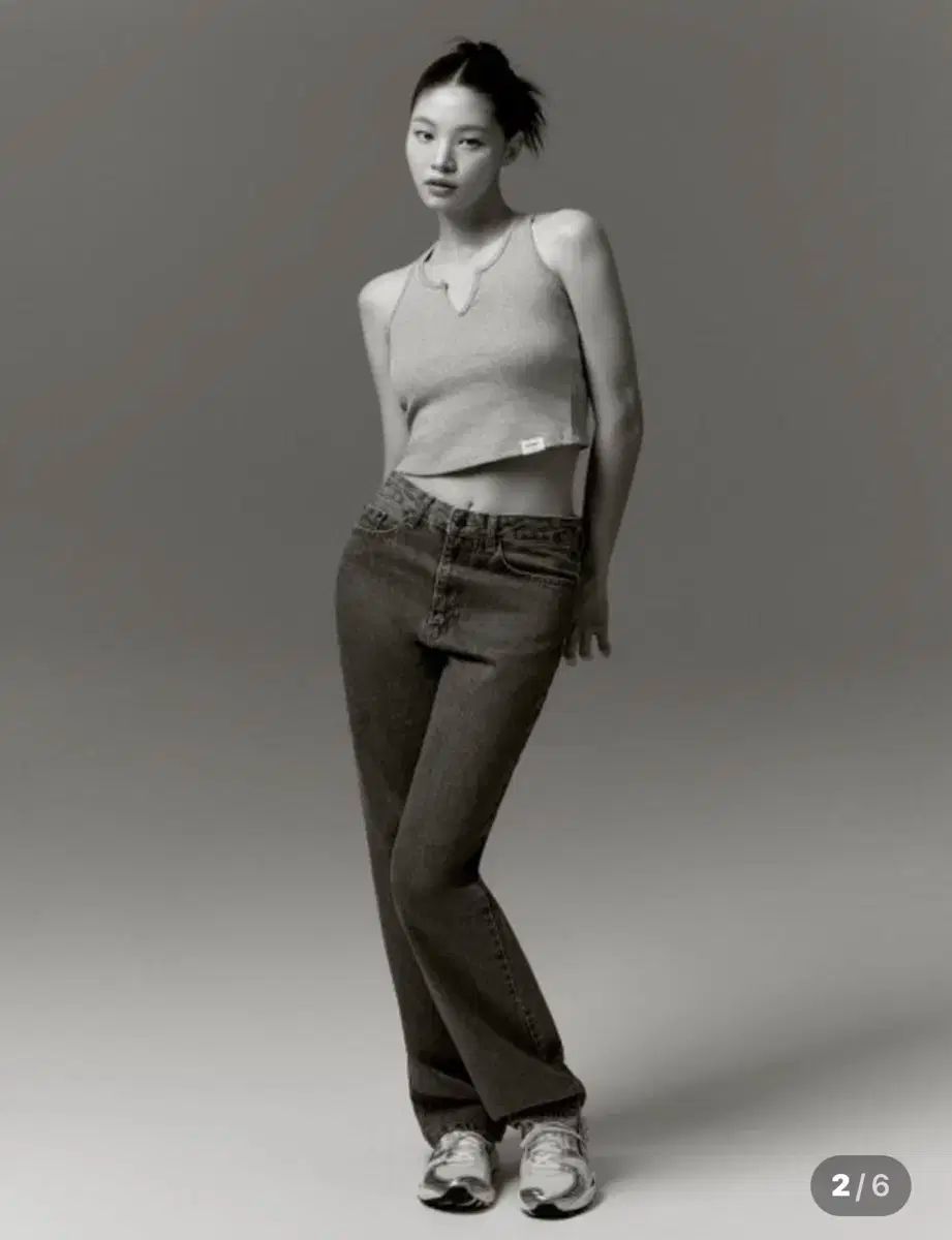 グロウニー デニム THE EMMA JEANS HERITAGE BLUE S