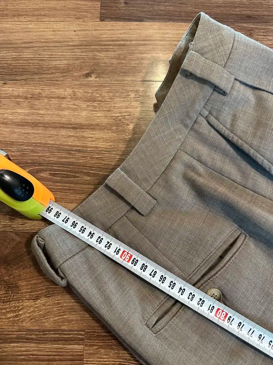 ウールパンツ ココアブラウン