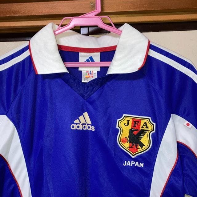 アディダス 日本代表ユニフォーム 90s サムライブルー Lサイズ 新品未