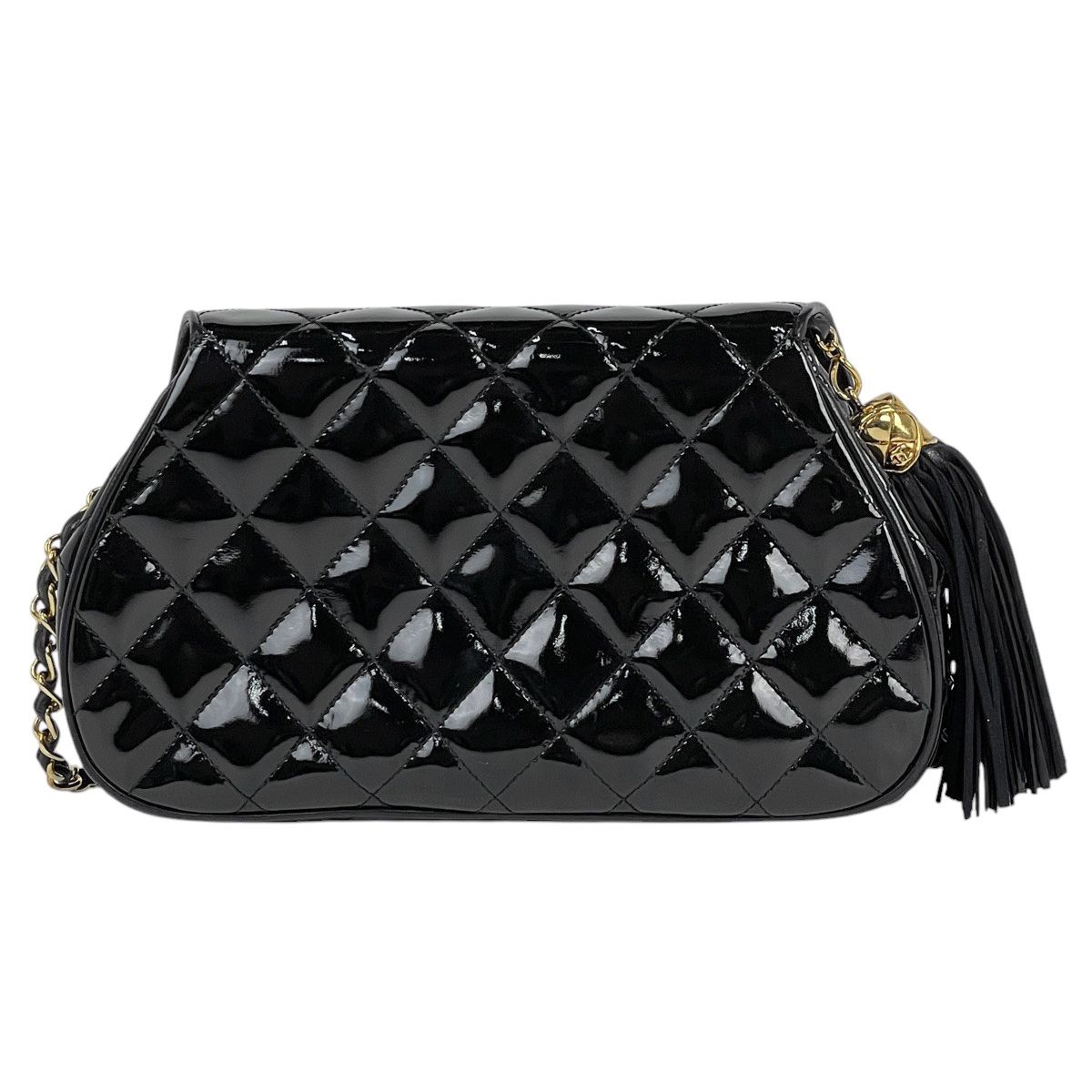 シャネル CHANEL ココマーク フリンジ チェーン ショルダーバッグ