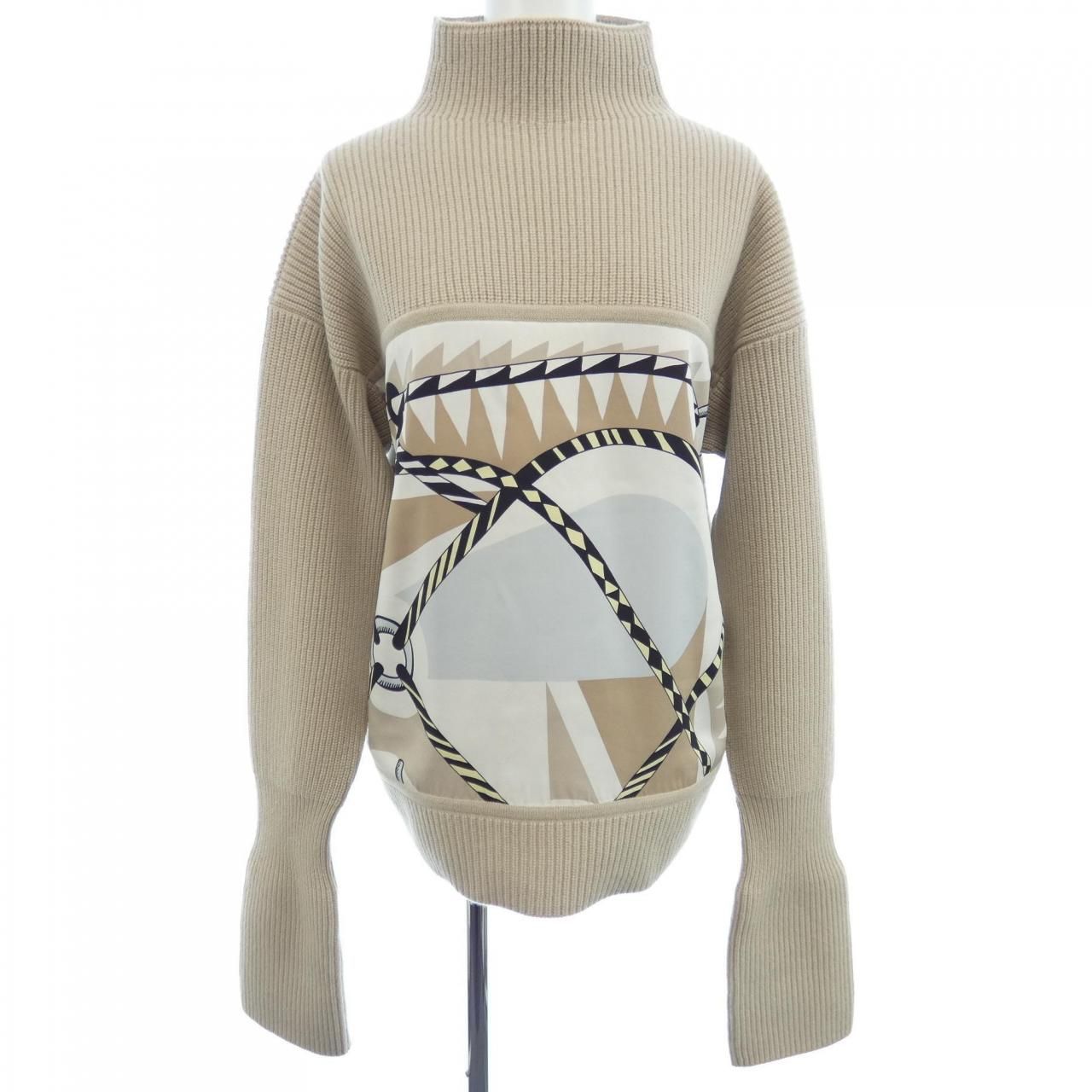 エルメス HERMES FIGURE ツイルレーヌ ニット