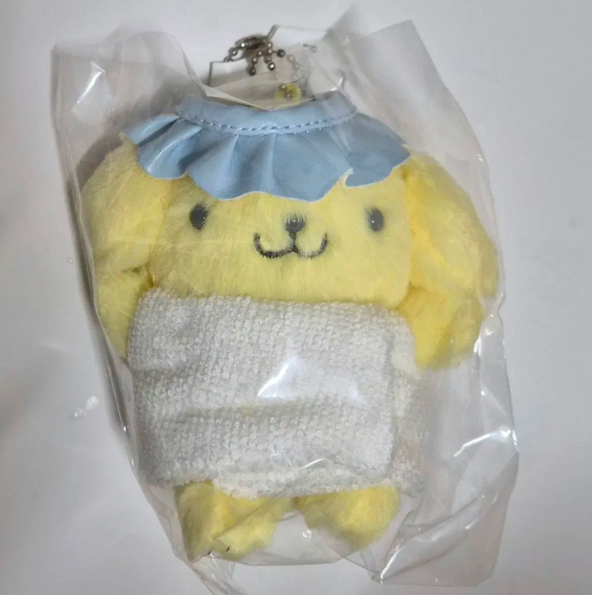 Sanrio ポムポムプリン 温泉 バスローブ ぬいぐるみ キーホルダー