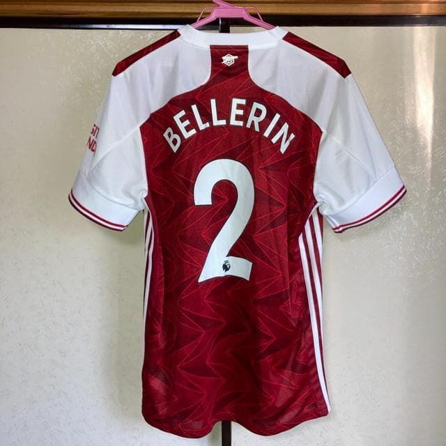アーセナル ホーム ユニフォーム ベジェリン #2 赤 白 XLサイズ - メルカリ