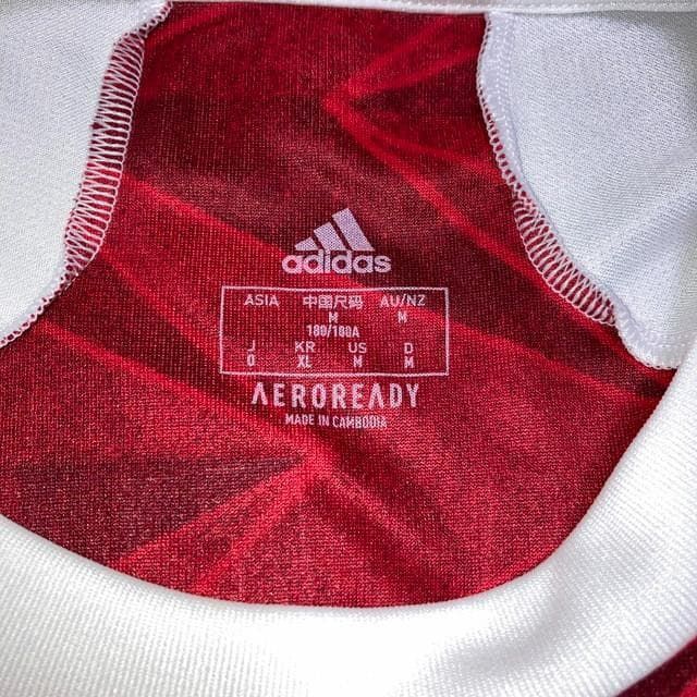 アーセナル ホーム ユニフォーム ベジェリン #2 赤 白 XLサイズ - メルカリ