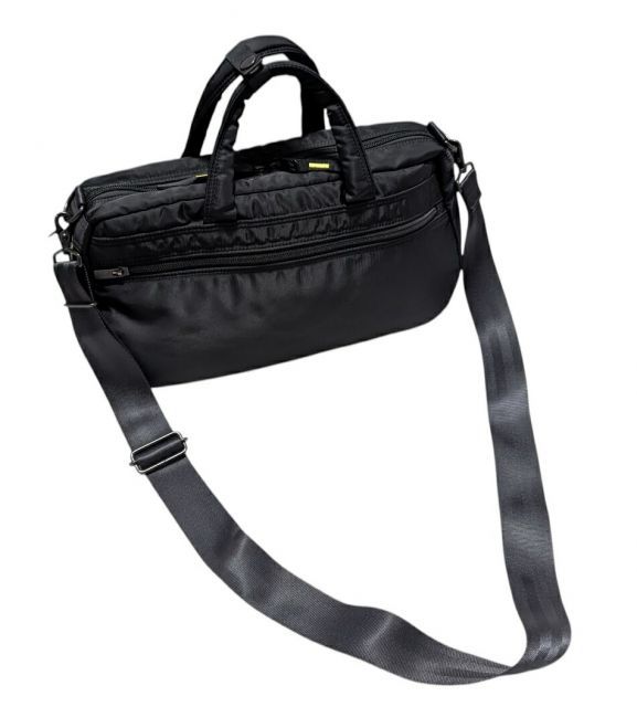 新品同様 ポーター ニコン カメラバッグ 2WAY ブラック×イエロー