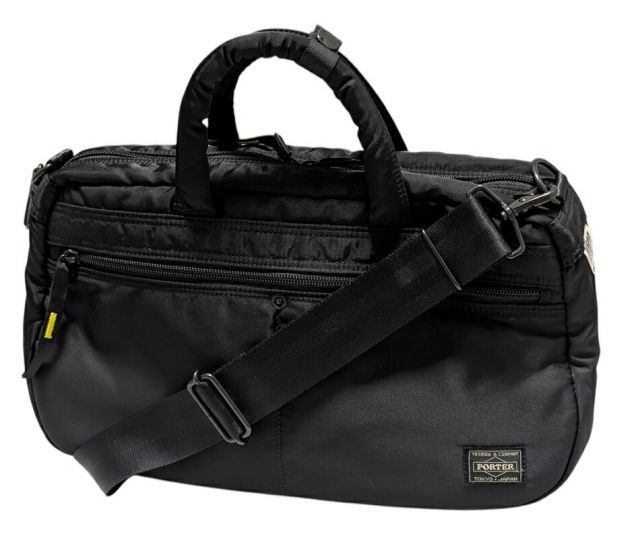 新品同様 ポーター ニコン カメラバッグ 2WAY ブラック×イエロー