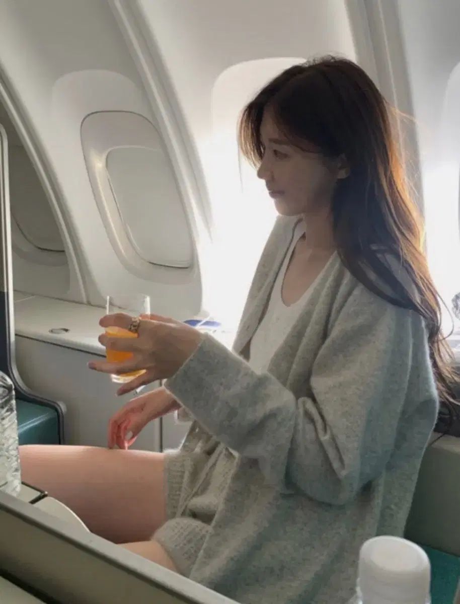 ウェアウェザー ルー カーディガン ニットパンツ ウォームグレー