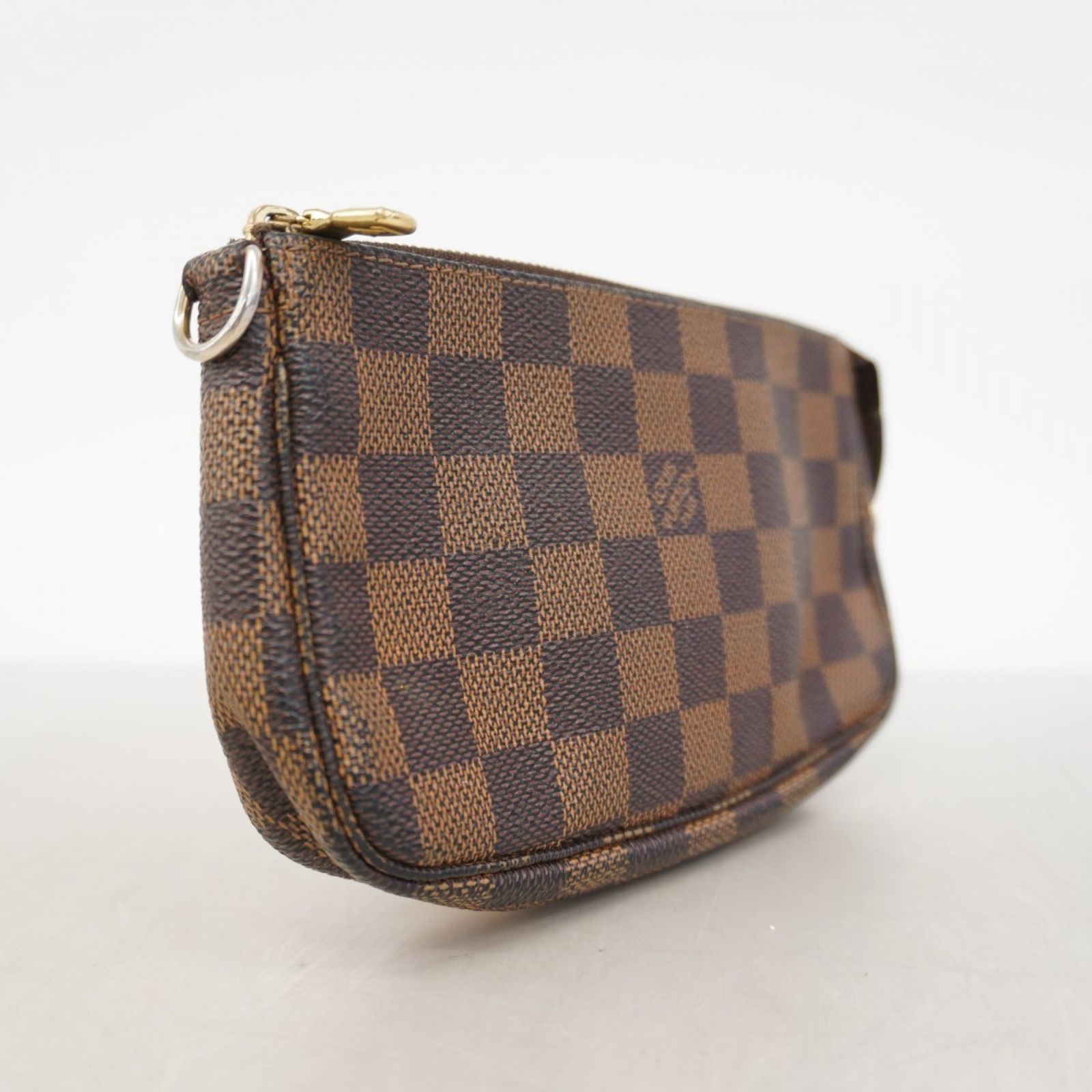 ルイ ヴィトン Louis Vuitton ポーチ ダミエ ミニポシェットアクセソワール N 58009 エベヌレディース