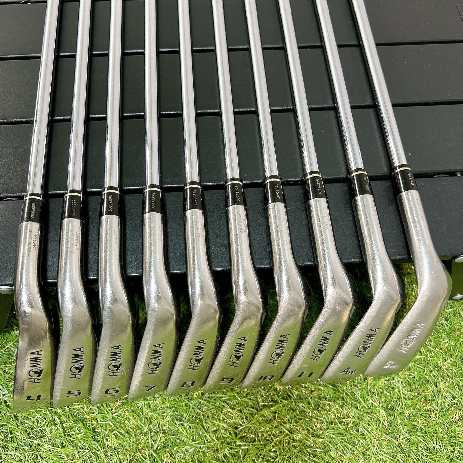 10本 Be ZEAL ビジール 525 ホンマ メンズ ゴルフ アイアン S - メルカリ