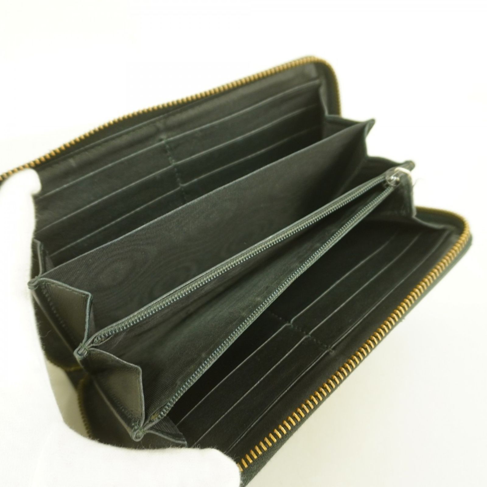 グッチ(Gucci) グッチ 長財布 GGマーモント 443123 レザー ブラック