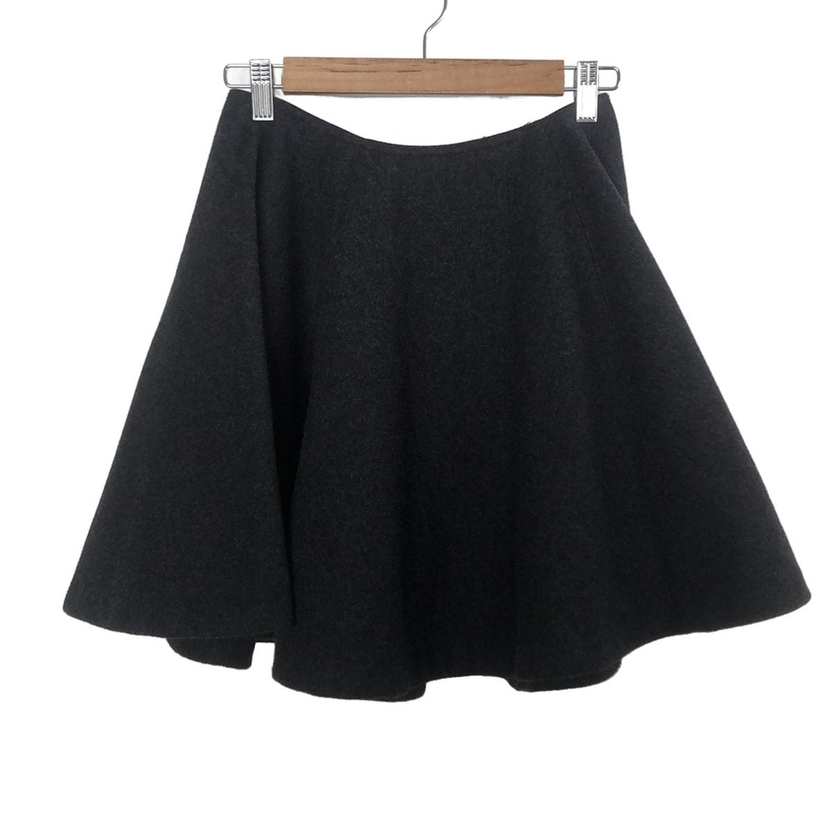 新品♡YOKO CHAN ラッフルミニスカート 36 ブラック YOKO CHAN(ヨーコ チャン) ミニスカート サイズ36 S レディース