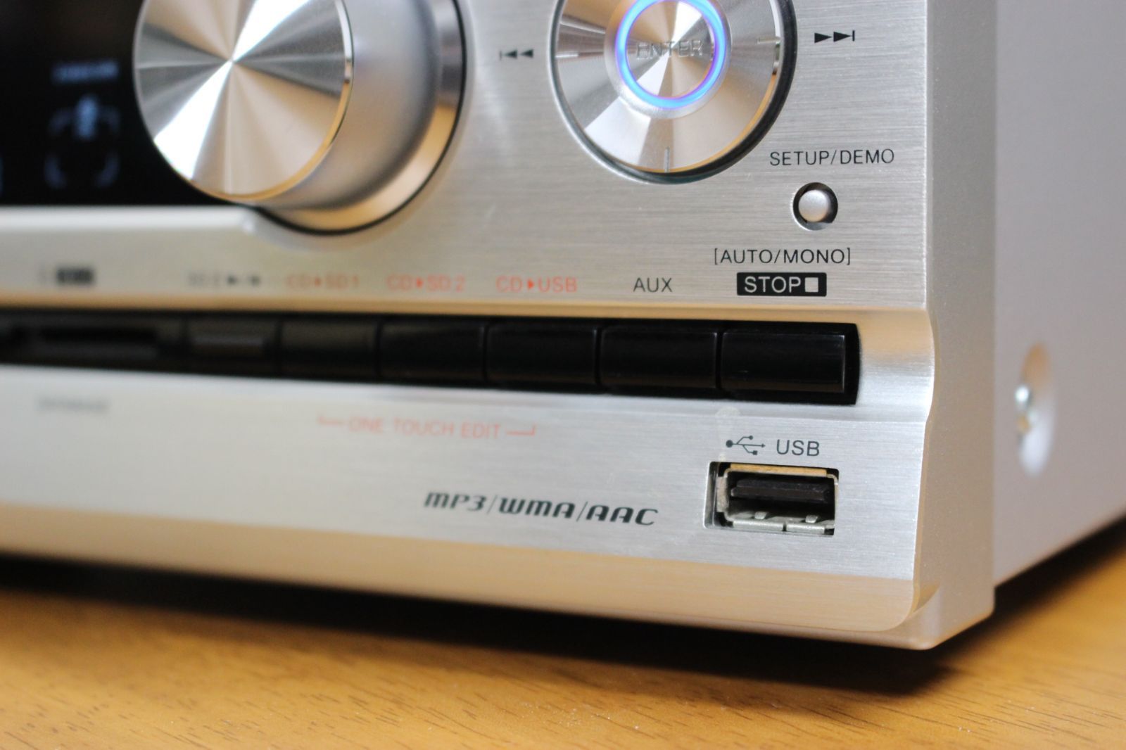 KENWOOD RD-UDE77 ミニコンポ リモコン付き KENWOOD RD-UDE77