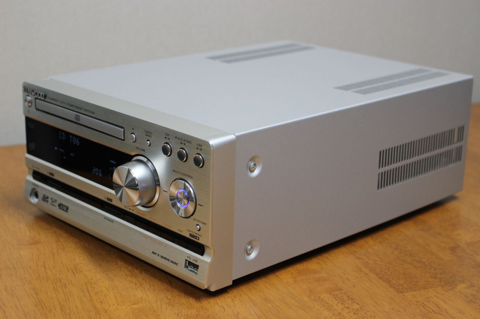 KENWOOD RD-UDE77 ミニコンポ リモコン付き KENWOOD RD-UDE77