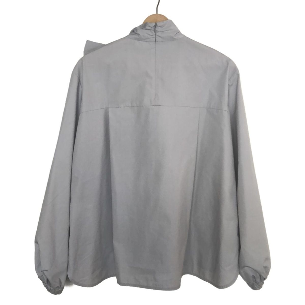 yori ヨリ 長袖シャツブラウス サイズ36 S レディース - ライトグレー 2025 AW|プルオーバー|ビッグリボン