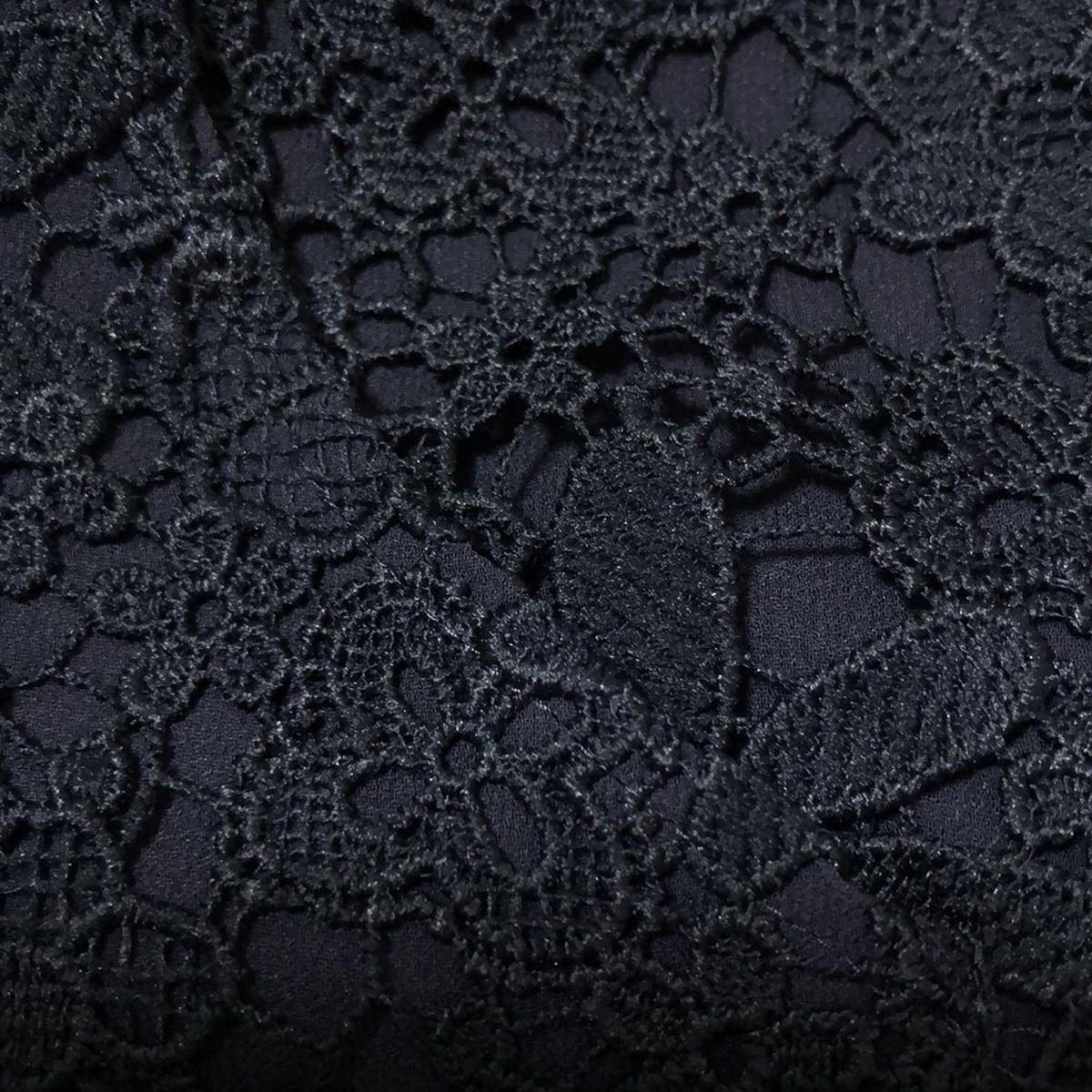  Rose Tiara ローズティアラ パーカー サイズ42 L レディース ダークネイビー レース パーカー トップス