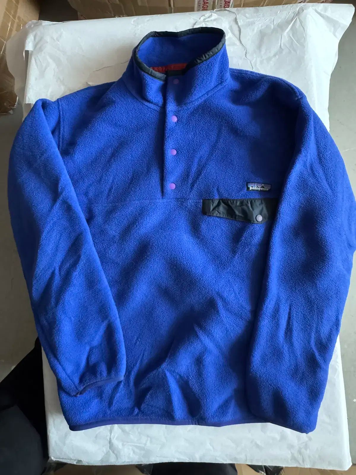 Patagonia ヴィンテージ パタゴニア Synchilla シンチラ ブルー M 1999年