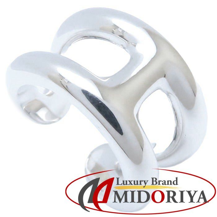 HERMES エルメス オスモズ リング 指輪 PM 52 12号 シルバー925 レディース 294498 BJ