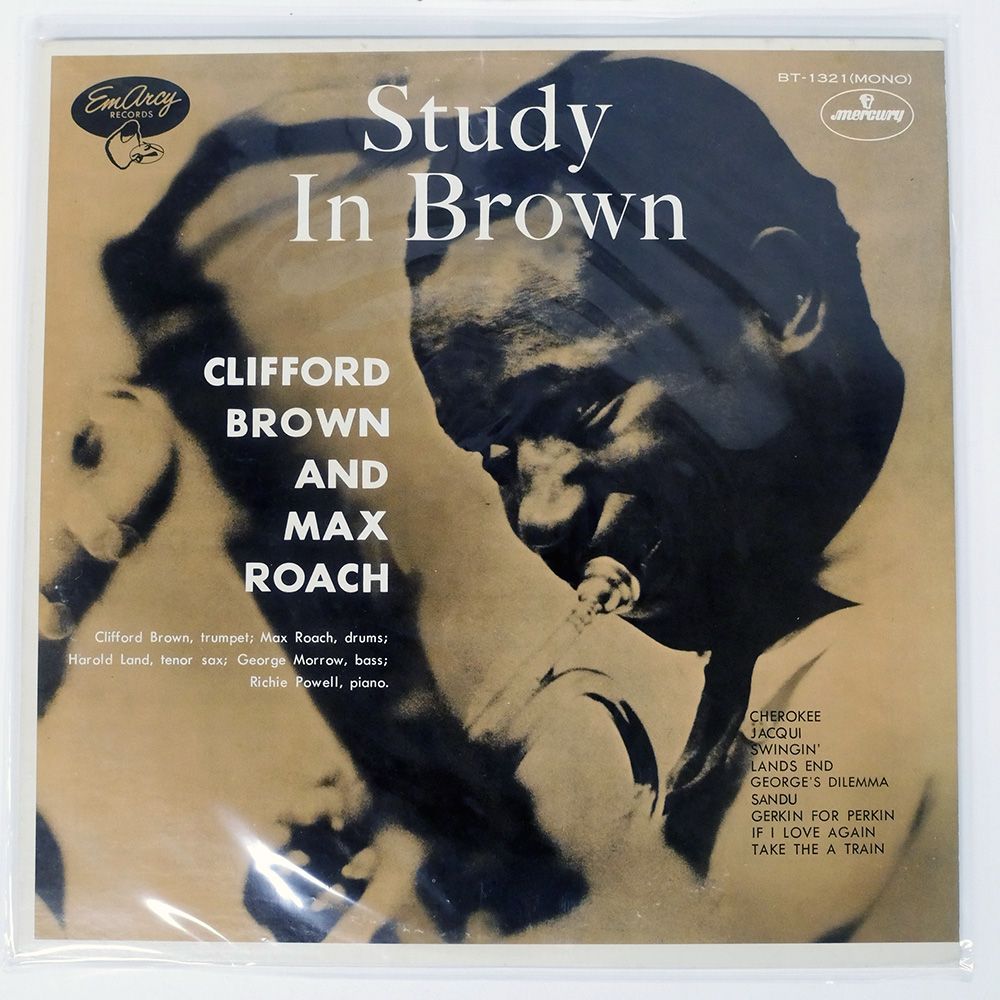 国内盤 CLIFFORD BROWN AND MAX ROACH/STUDY IN BROWN/MERCURY BT1321