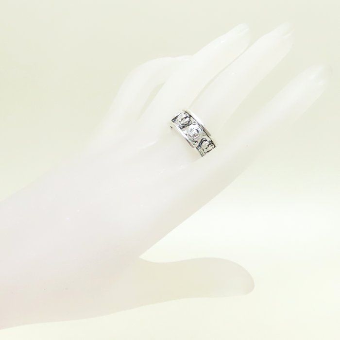 Justin Davis ジャスティンデイビス MY LOVE マイラブ リング 指輪 15号 いぶし シルバー925 メンズ|294503 BJ