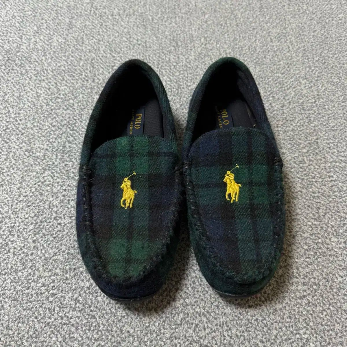 ポロラルフローレン タタンチェック ローファー 260