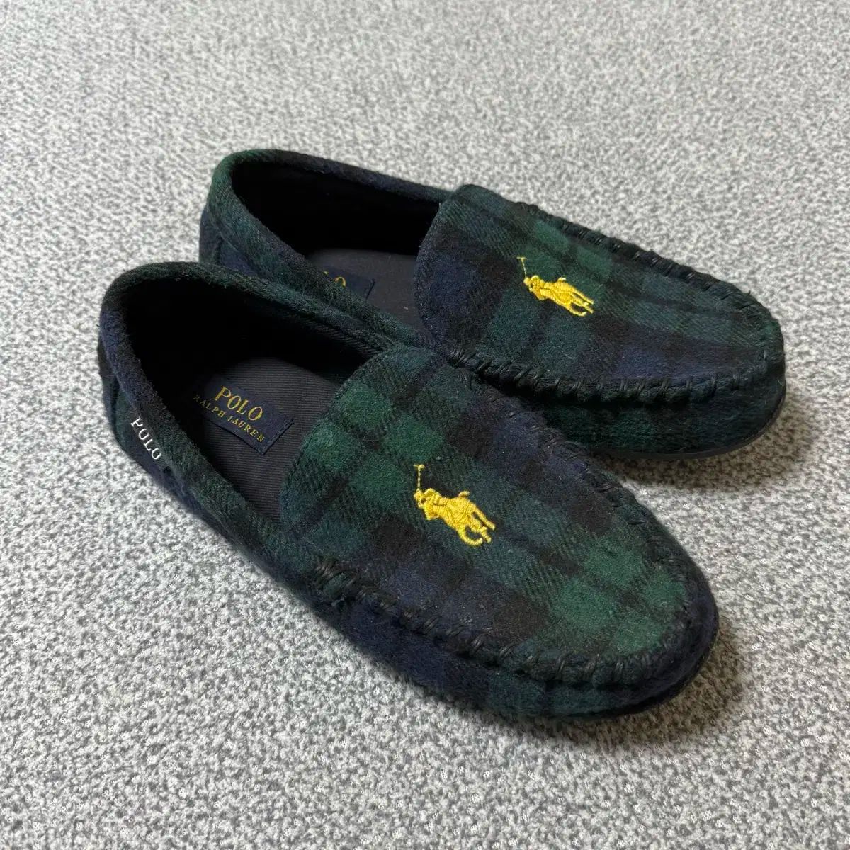 ポロラルフローレン タタンチェック ローファー 260