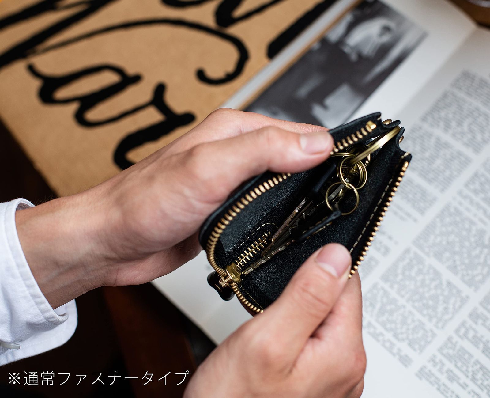 ブランド ファスナー 革 キーホルダー チョコ ベージュファスナー sokunou キー スマートキー 栃木レザー 本革 レディース メンズ スマートキーケース キーケース ポルコロッソ