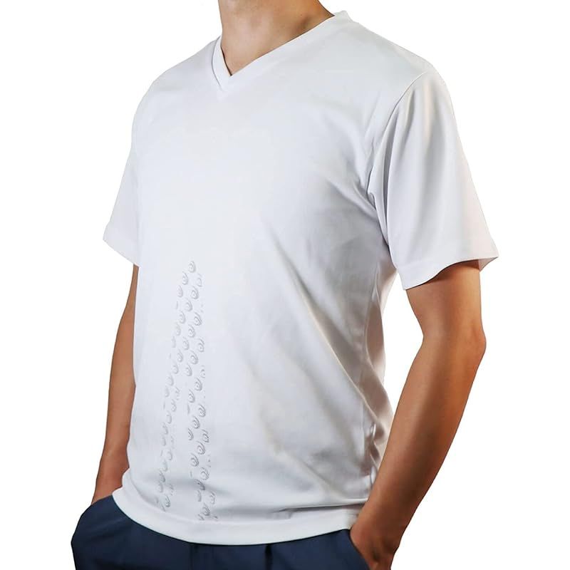 リライブシャツ 半袖 レディース メンズ パワード シャツ 作業服 トレーニングウェア ユニフォーム 介護服 看護服 パワースーツ アシストスーツ 白 L 男女兼用 身長 174～184 cm 1