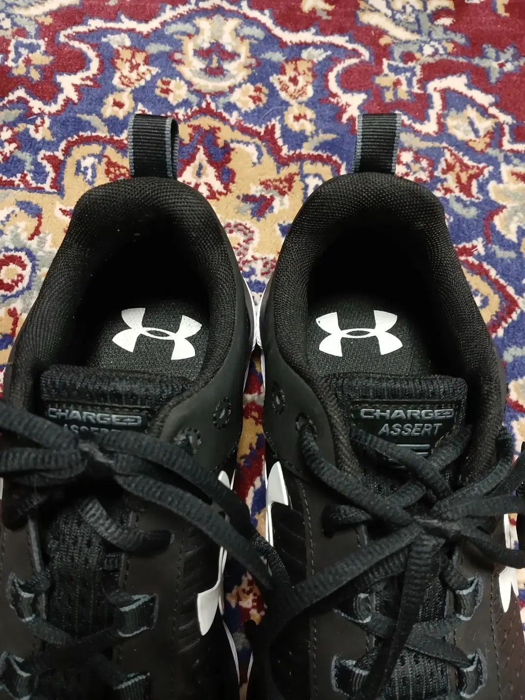 270 UNDER ARMOUR アンダーアーマー チャージド アサート 9 ランニングシューズ スニーカー メンズ ブラック