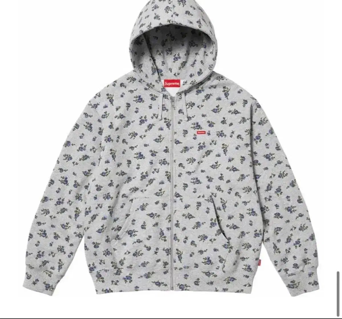 Supreme フラワー スモール ボックス フーディー ジップアップ
