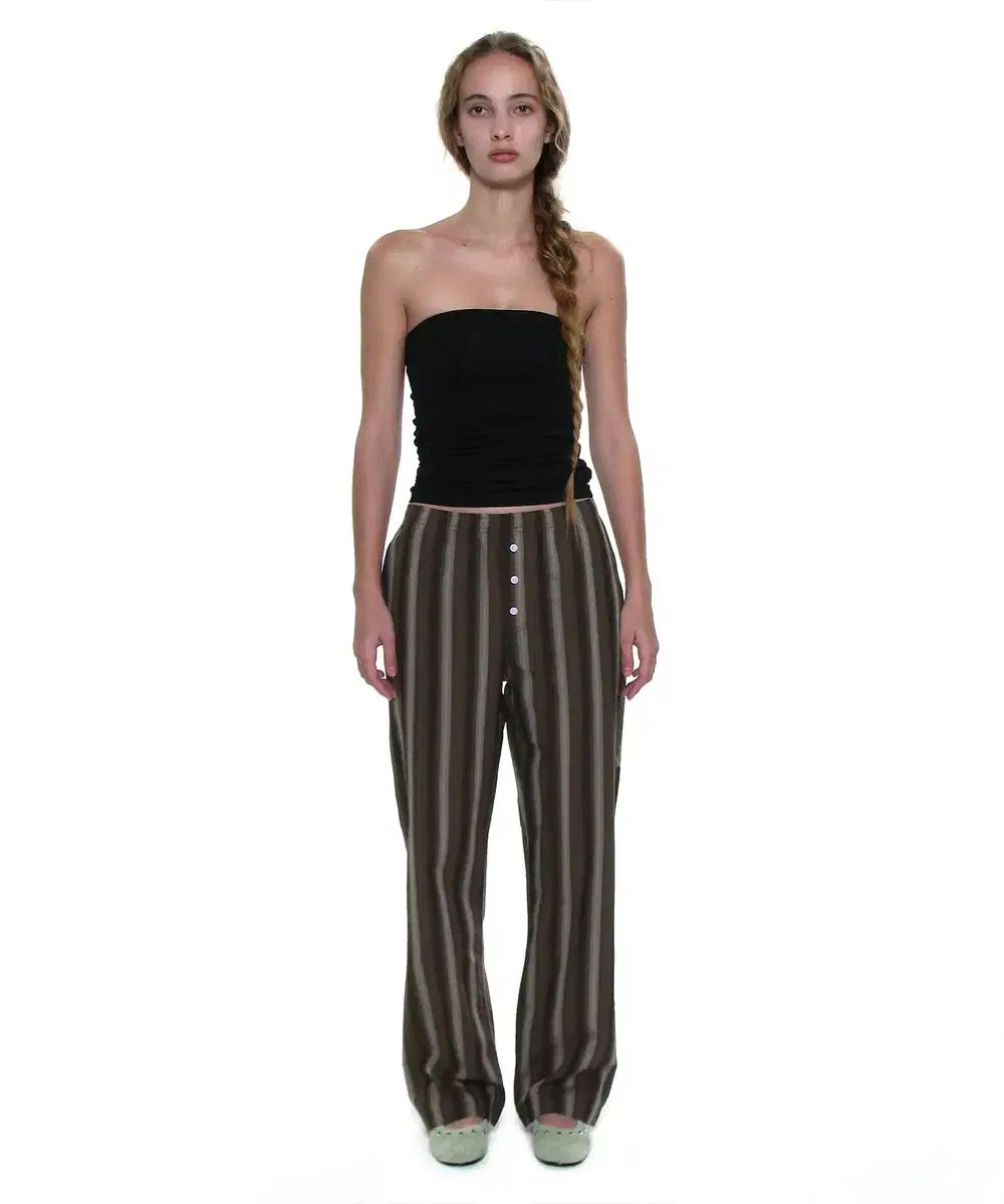 M PARTIMENTO パルティメント ストライプ イージー パンツ