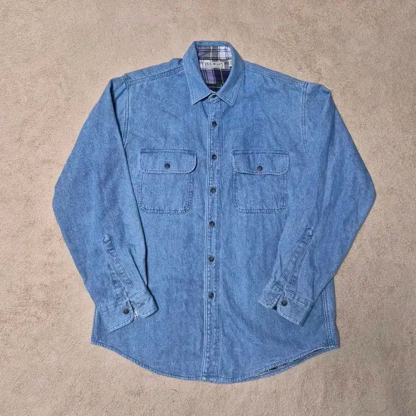 90年代 アメリカ製 L.L.Bean ライニング シャツ