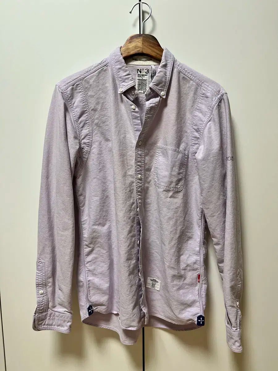 3 ベドウィン bedwin オックスフォード ラベンダー シャツ