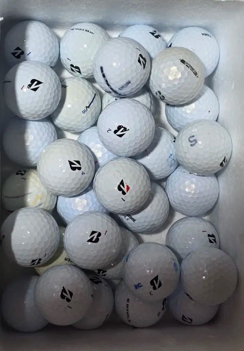 ブリヂストン ゴルフボール ロストボール TOUR B XS 外