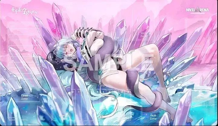 新品】プレイマット エピックセブン 水着イラスト ニベルアリーナ 限定