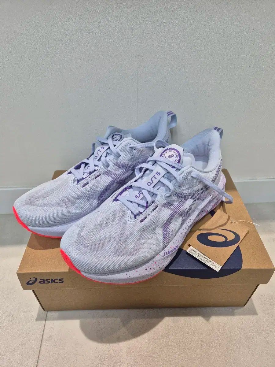 新商品 asics ノヴァブラスト5 TOKYO 270 mm ブルー フェイド エド パープル