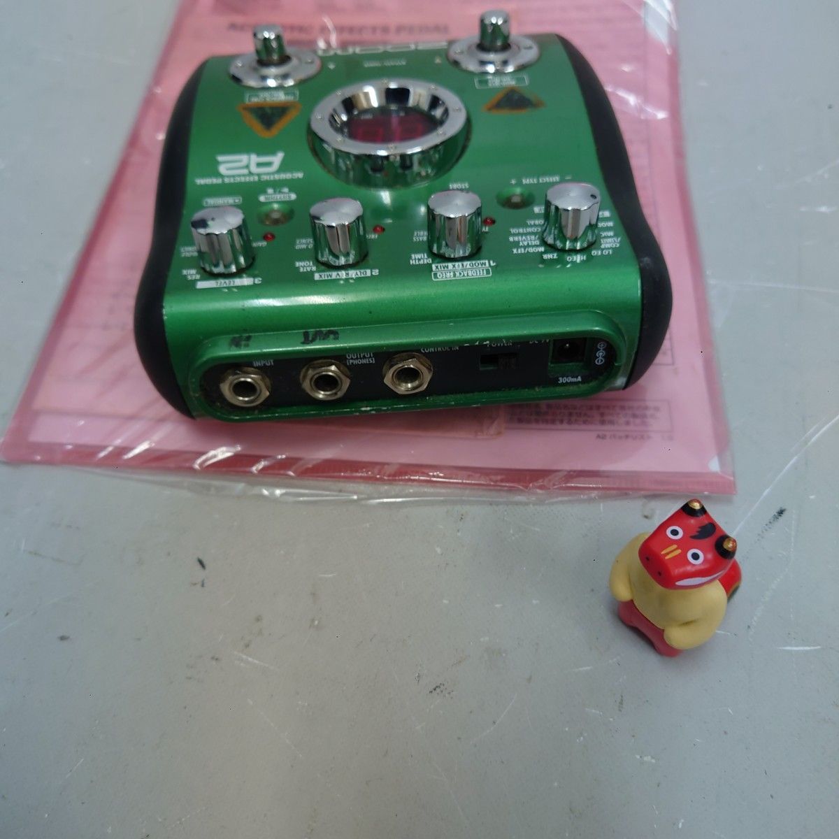 ZOOM A2 Acoustic Effects Pedal 動作品 マニュアル付き