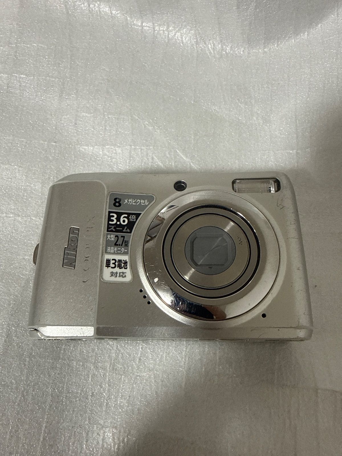 【完動品】Nikon COOLPIX L19 コンデジ デジカメ 単3電池 完動品】Nikon COOLPIX L19 コンデジ デジカメ 単3電池 完動品】Nikon